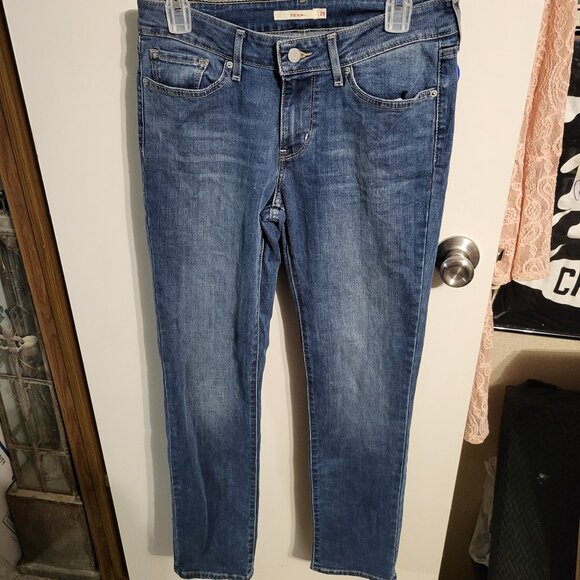 WOMANS LEVIS 712 SLIM JEANS SZ 29 - Picture 1 of 9